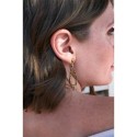 Boucles Camelia Pyrite