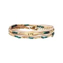 Bracelet Rima 2 tours Malachite