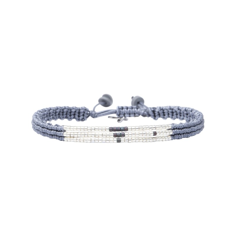 Bracelet César Gris