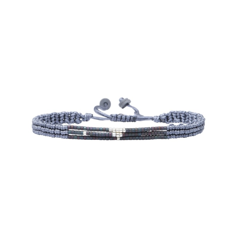 Bracelet César Gris