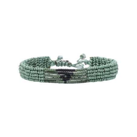 Bracelet César Vert Noir