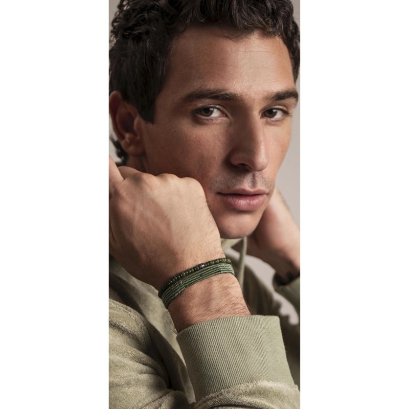 Bracelet César Vert Noir