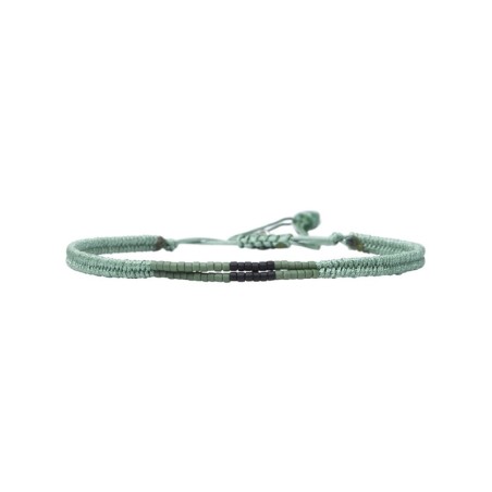 Bracelet César Vert Noir