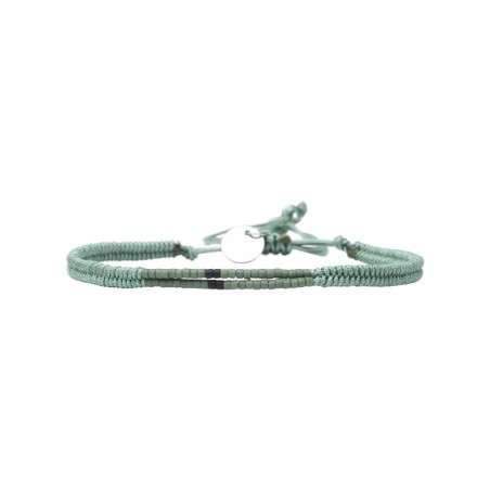 Bracelet César Vert Noir