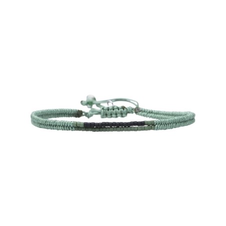 Bracelet César Vert Noir