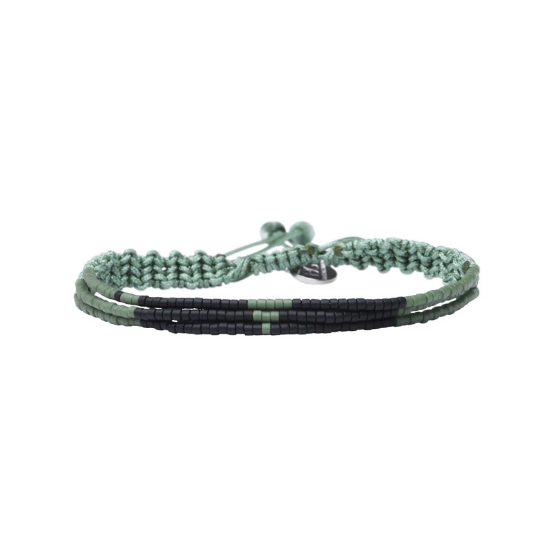 Bracelet César Vert Noir