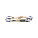 Bracelet Electric blue Agathe