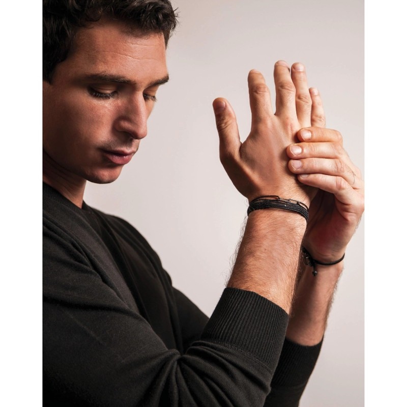 Bracelet César Noir