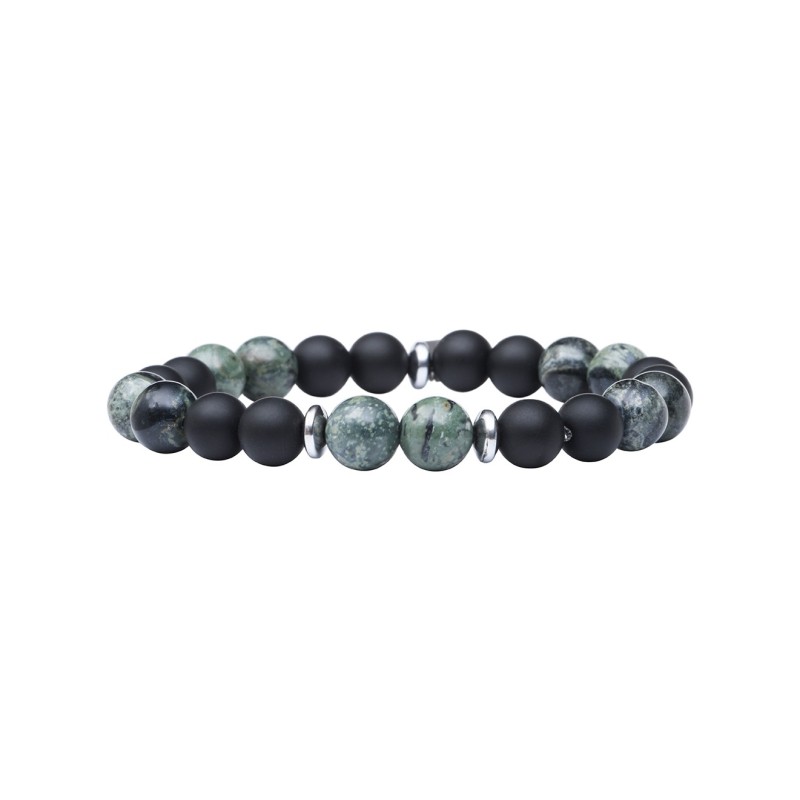 Bracelet Mika onyx Séraphinite