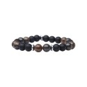 Bracelet Mika onyx Bronzite