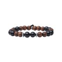 Bracelet Mika wood Onyx