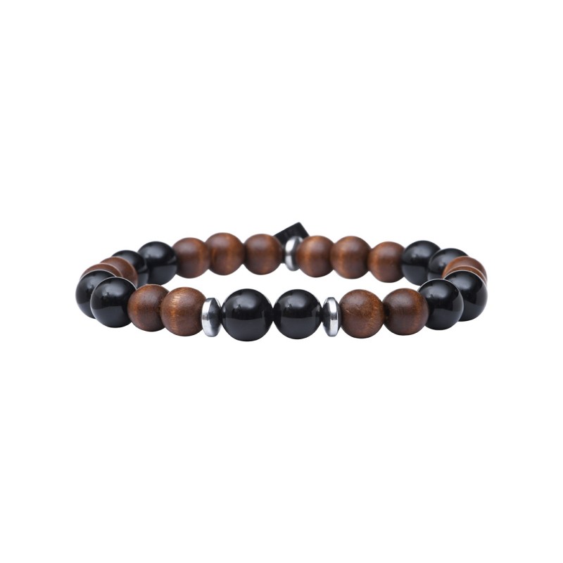 Bracelet Mika wood Onyx