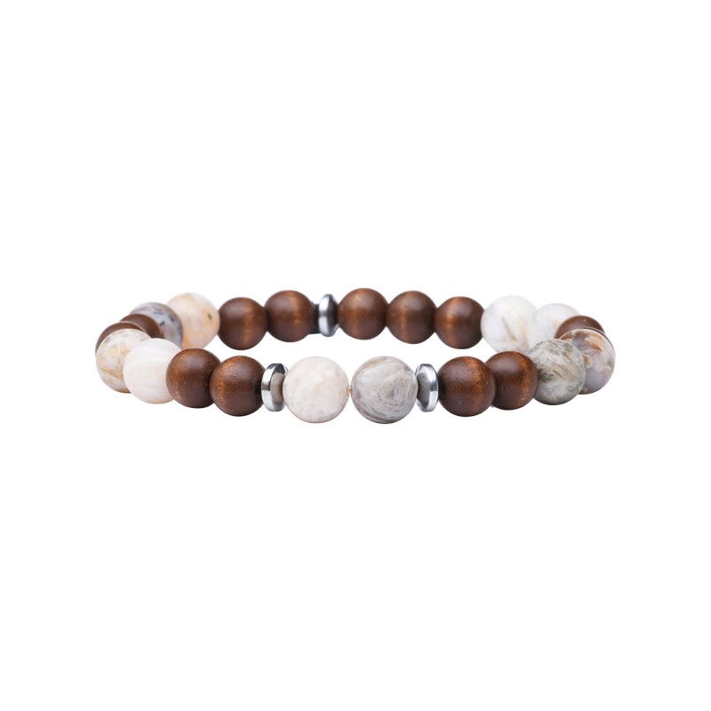 Bracelet Mika wood Jaspe