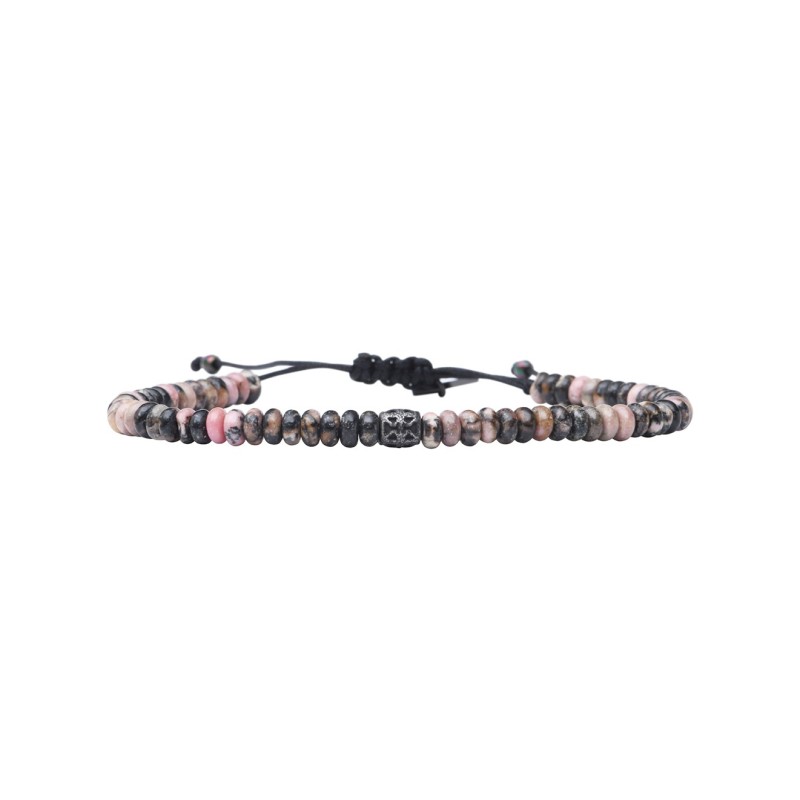 Bracelet Gary Rhodonite