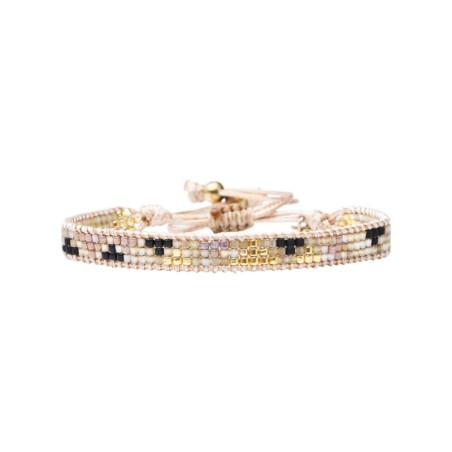 Bracelet Black caviar Célia