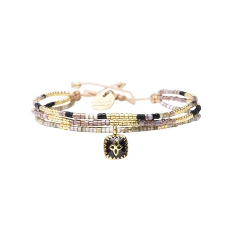 Bracelet Black caviar Maya