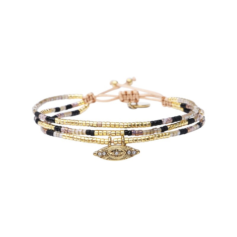 Bracelet Black caviar Capucine