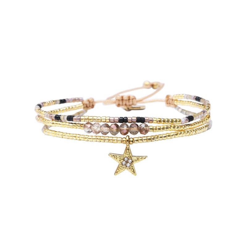 Bracelet Black caviar Elsa