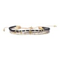 Bracelet Black caviar Maya