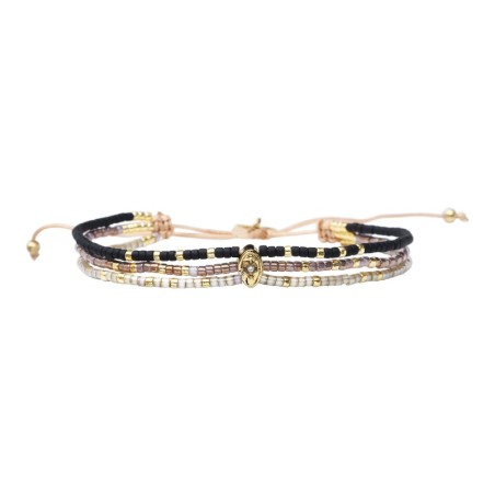 Bracelet Black caviar Maya