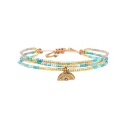 Bracelet Clémence blue Maldives