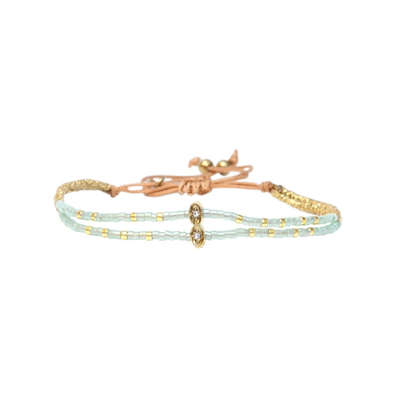 Bracelet Ella Verde di positano