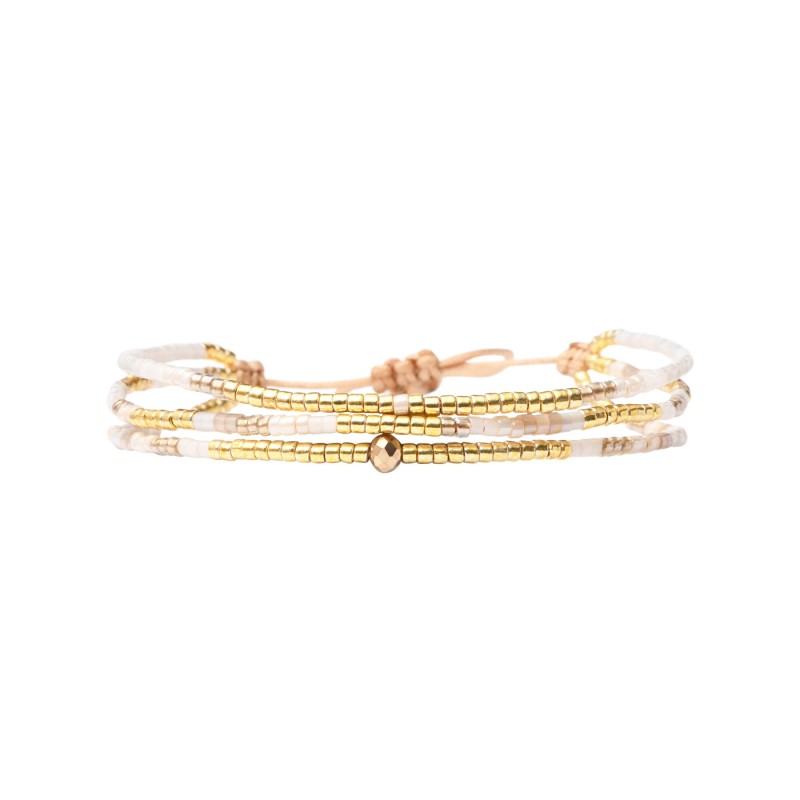 Bracelet White jasmin Agathe