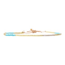 Bracelet de cheville Sonia Blue Maldives