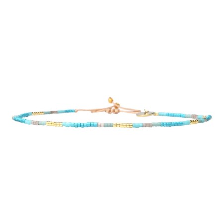 Bracelet de cheville Sonia Blue Maldives fusion