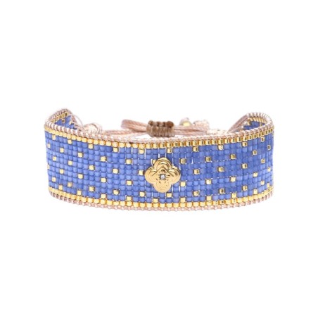 Bracelet Mayssane Santorini bleu Porquerolles