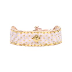 Bracelet Mayssane Formentera blanc chaud