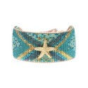 Bracelet Paradise blue Maldives Astéries