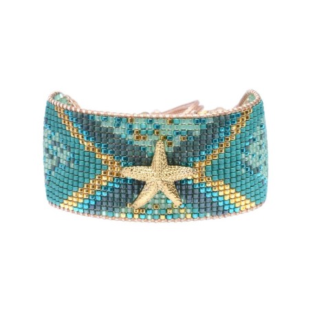 Bracelet Paradise blue Maldives Astéries