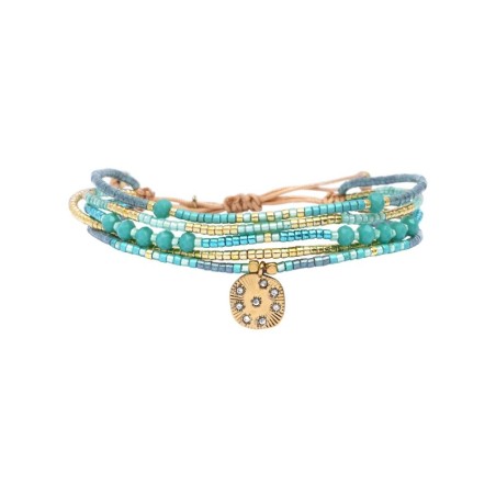 Bracelet Fanny blue Maldives