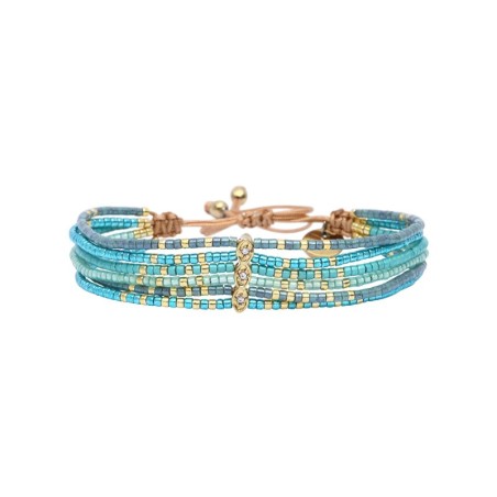 Bracelet Aya blue Maldives