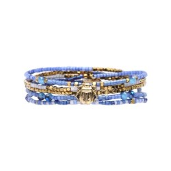 Bracelet Noha Santorini lucky belle Scarabée