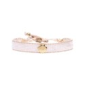 Bracelet Anamé Formentera Wild summer Éventail blanc de soie
