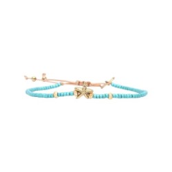 Bracelet Hizya blue Maldives Wild summer turquoise