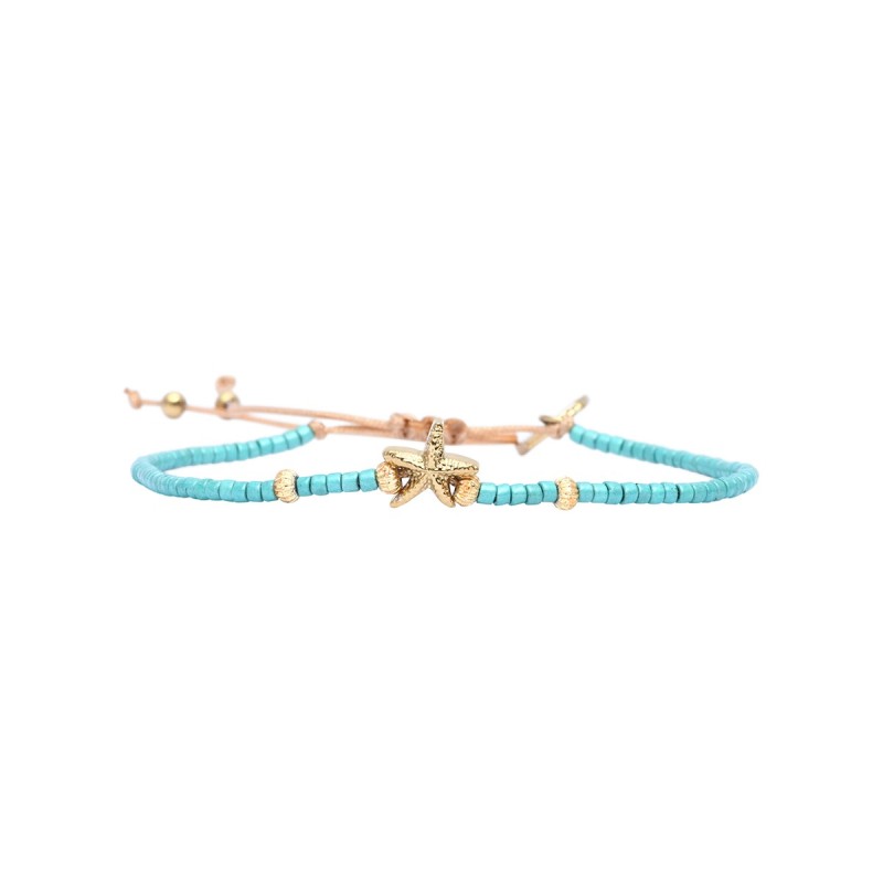 Bracelet Hizya blue Maldives Wild summer turquoise