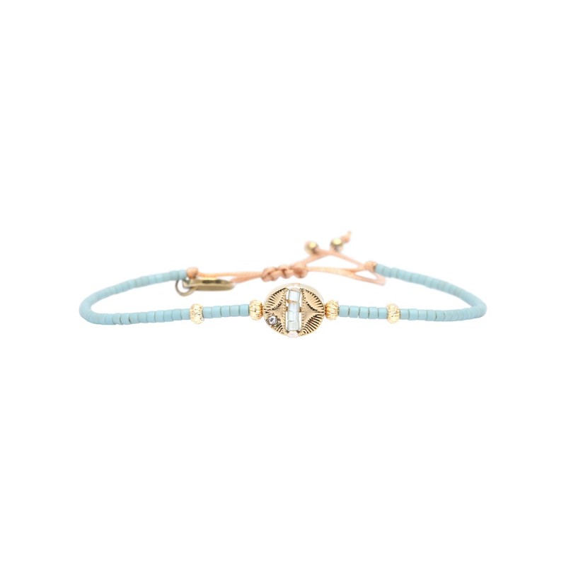 Bracelet Hizya Verde di positano Wild summer