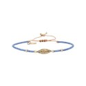 Bracelet Hizya Santorini Lucky belle bleu sortie en mer