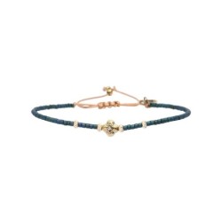 Bracelet Hizya jungle Bali Lucky belle vert impérial