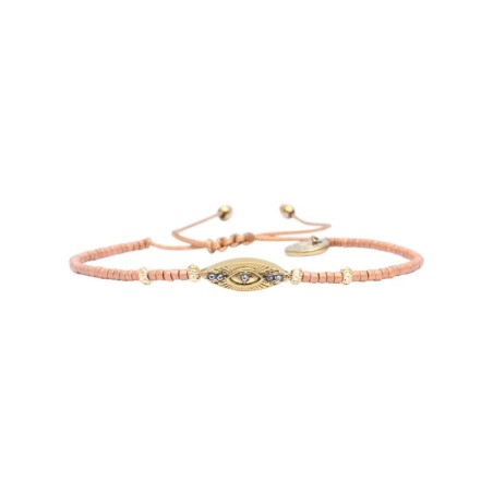 Bracelet Hizya Formentera Lucky belle or rose touchy