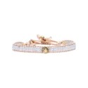 bracelet Solea Santorini Wild summer soie de pêche