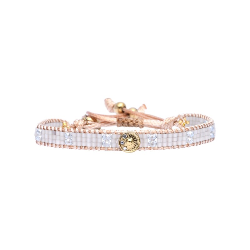 bracelet Solea Santorini Wild summer soie de pêche