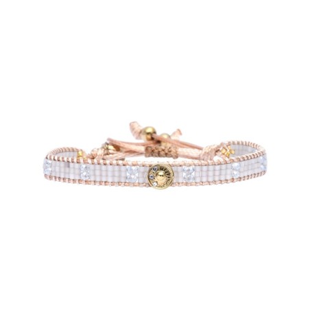bracelet Solea Santorini Wild summer soie de pêche