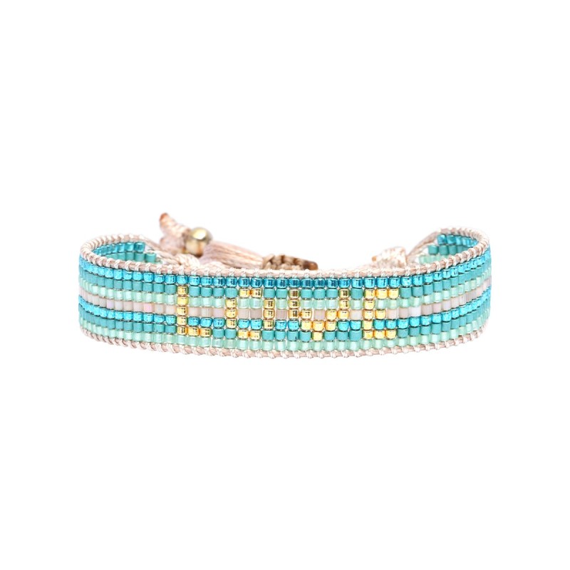 bracelet sunset love blue Maldives LOVE