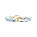 bracelet blue Maasaï Nala