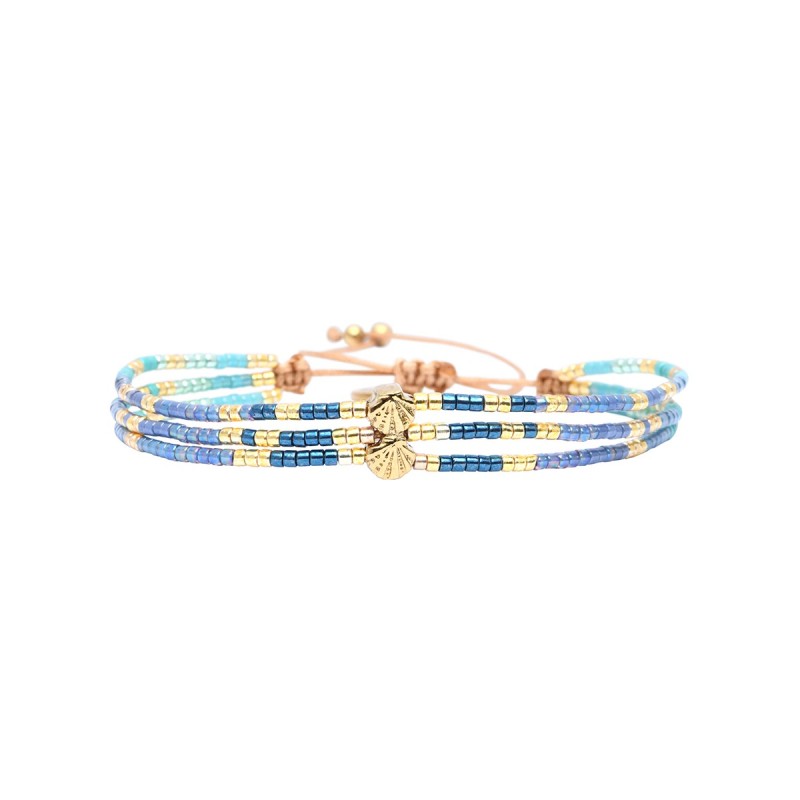 bracelet blue Maasaï Nala