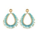 Boucles d'oreilles Maya blue Maldives